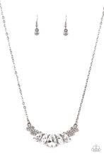 Load image into Gallery viewer, Bride-to-BEAM - Black & White Rhinestone Necklace - Sabrina's Bling Collection