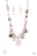 Load image into Gallery viewer, Charmed, I Am Sure - Pink Necklace - Sabrina's Bling Collection