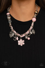 Load image into Gallery viewer, Charmed, I Am Sure - Pink Necklace - Sabrina's Bling Collection