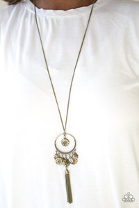 Never ZOO Much - Brass Necklace - Sabrina's Bling Collection