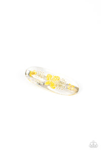 Floral Flurry - Yellow Floral Clip - Sabrina's Bling Collection