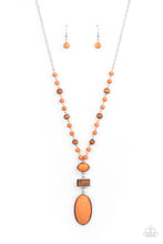 Load image into Gallery viewer, Naturally Essential - Orange Necklace - Sabrina's Bling Collection