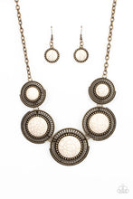 Load image into Gallery viewer, She Went West - Brass Necklace - Sabrina's Bling Collection