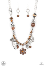 Load image into Gallery viewer, Charmed, I Am Sure - Brown Blockbuster Necklace - Sabrina's Bling Collection
