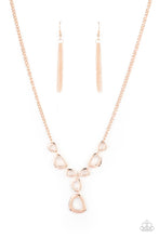 Load image into Gallery viewer, So Mod - Rose Gold Necklace - Sabrina's Bling Collection