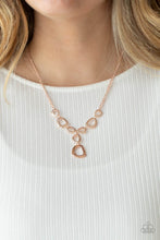Load image into Gallery viewer, So Mod - Rose Gold Necklace - Sabrina's Bling Collection