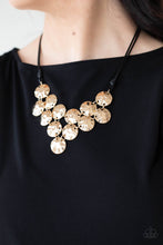 Load image into Gallery viewer, Token Treasure - Gold Necklace - Sabrina's Bling Collection
