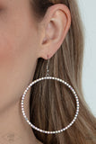 Wide Curves Ahead - Multi Iridescent Earrings