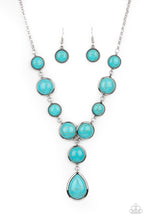 Load image into Gallery viewer, Terrestrial Trailblazer - Blue Necklace - Sabrina's Bling Collection
