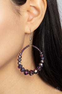 Astral Aesthetic - Purple Earrings - Sabrina's Bling Collection