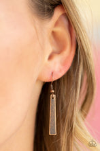 Load image into Gallery viewer, Modern Medalist - Copper Necklace - Sabrina's Bling Collection