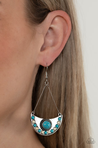 Canyon Canoe Ride - Multi Stone Earrings - Sabrinas Bling Collection