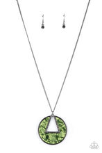 Load image into Gallery viewer, Chromatic Couture - Green Necklace - Sabrina's Bling Collection
