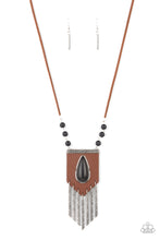 Load image into Gallery viewer, Enchantingly Tribal - Black Necklace - Sabrina's Bling Collection