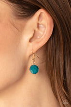 Load image into Gallery viewer, Greco Getaway - Blue & Gold Necklace - Sabrina's Bling Collection