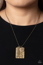 Load image into Gallery viewer, Sunshine Sight - Brass Biblical Necklace - Sabrinas Bling Collection
