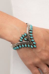 Teton Tiara - Blue Turquoise Bracelet - Sabrinas Bling Collection