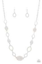 Load image into Gallery viewer, Working OVAL-time - Silver  Necklace - Sabrina's Bling Collection