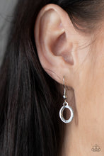 Load image into Gallery viewer, Working OVAL-time - Silver  Necklace - Sabrina's Bling Collection