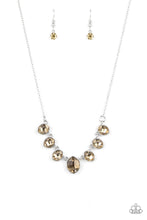 Load image into Gallery viewer, Material Girl Glamour - Brown Necklace - Sabrina's Bling Collection