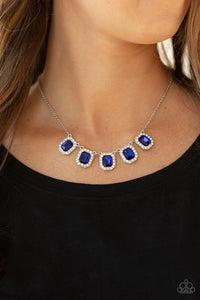 Next Level Luster - Blue Necklace - Sabrina's Bling Collection
