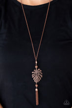 Load image into Gallery viewer, Palm Promenade - Copper Necklace - Sabrina's Bling Collection