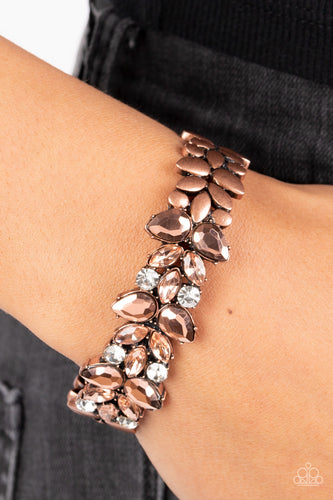 Glacial Gleam - Copper Bracelet - Sabrinas Bling Collection