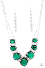 Load image into Gallery viewer, Absolute Admiration - Green Necklace - Sabrina's Bling Collection