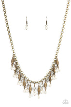 Load image into Gallery viewer, Cosmopolitan Couture - Brass Necklace - Sabrina's Bling Collection