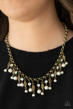 Load image into Gallery viewer, Cosmopolitan Couture - Brass Necklace - Sabrina's Bling Collection