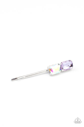 Material Girl Goals - Purple Hair Pin - Sabrina's Bling Collection
