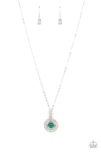 Load image into Gallery viewer, Springtime Twinkle - Green Necklace - Sabrina's Bling Collection
