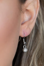 Load image into Gallery viewer, Demandingly Diva - White Teardrop Necklace - Sabrina's Bling Collection