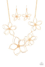 Load image into Gallery viewer, Flower Garden Fashionista - Gold Necklace - Sabrina's Bling Collection