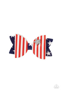 Red, White, and Bows - Multi Patriotic Hair Clip - Sabrina's Bling Collection