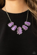 Load image into Gallery viewer, Newport Princess - Purple Necklace - Sabrina's Bling Collection
