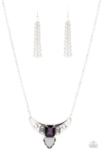 Load image into Gallery viewer, You the TALISMAN! - Purple Necklace - Sabrina's Bling Collection