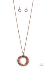 Load image into Gallery viewer, Metal Marathon - Copper Necklace - Sabrina's Bling Collection