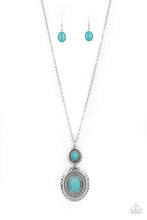Load image into Gallery viewer, Southern Opera - Blue Turquoise Necklace - Sabrina's Bling Collection