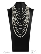 Load image into Gallery viewer, RETIRED VINTAGE- THE LECRICIA
2020- PAPARAZZI EXCLUSIVE ZI
COLLECTION PEARL NECKLACE  SABRINA&#39;S BLING COLLECTION 