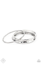 Load image into Gallery viewer, Confidently Curvaceous - White Bracelets - Sabrina&#39;s Bling Collection