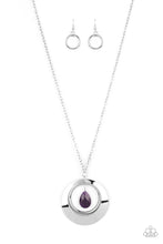 Load image into Gallery viewer, Inner Tranquility - Purple Necklace - Sabrina&#39;s Bling Collection