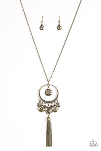 Never ZOO Much - Brass Necklace - Sabrina's Bling Collection