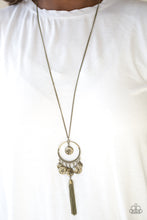 Load image into Gallery viewer, Never ZOO Much - Brass Necklace - Sabrina&#39;s Bling Collection