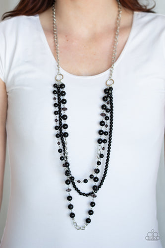 New York City Chic - Black Necklace Paparazzi jewelry - Sabrina's Bling Collection