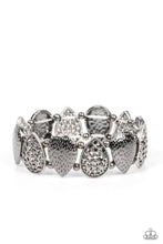 Load image into Gallery viewer, Playing Favorites - Multi Gunmetal &amp; Silver Heart Bracelet - Sabrina&#39;s Bling Collection