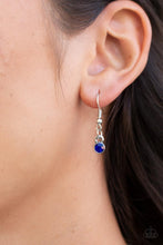 Load image into Gallery viewer, Star-Spangled Sass - Blue Rhinestone Necklace - Sabrina&#39;s Bling Collection