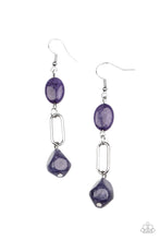 Load image into Gallery viewer, Stone Apothecary - Purple Amethyst Earrings - Sabrinas Bling Collection