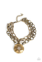 Load image into Gallery viewer, True North Twinkle - Brass Star Bracelet - Sabrina&#39;s Bling Collection