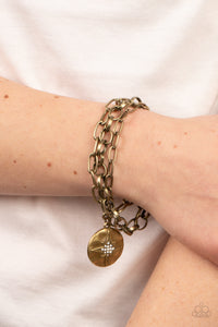 True North Twinkle - Brass Star Bracelet - Sabrina's Bling Collection